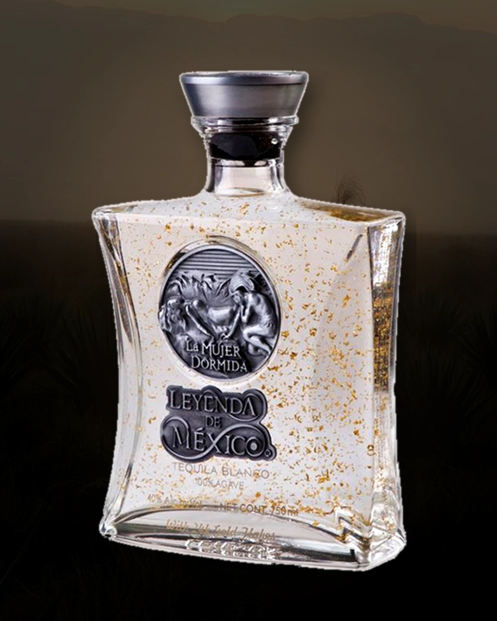 Leyenda de Mexico Blanco (w/Gold Flakes) bottle