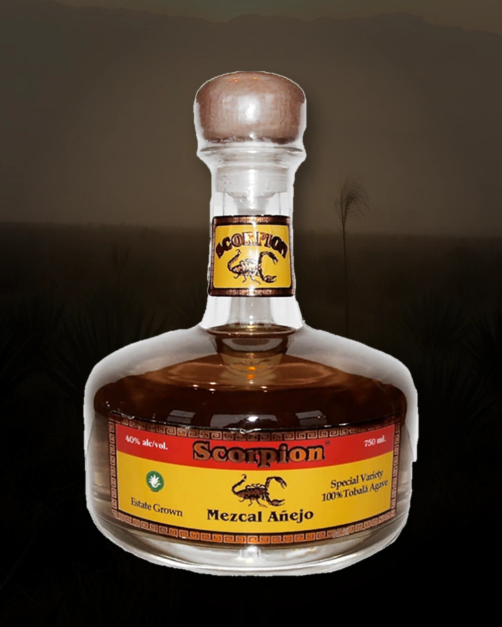 Scorpion Anejo Tobala bottle