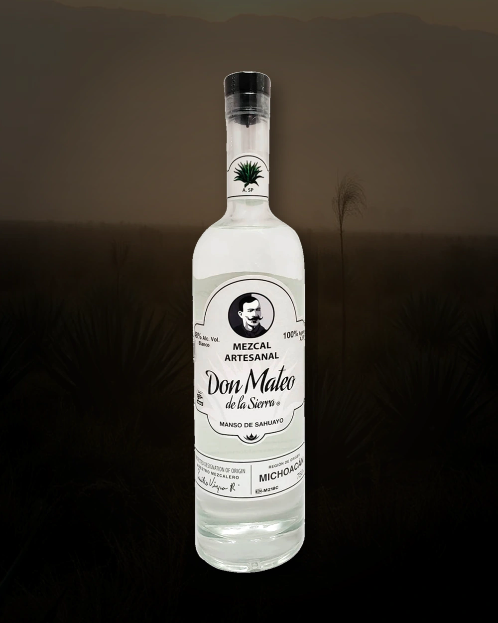 Don Mateo Manso de Sahuayo bottle
