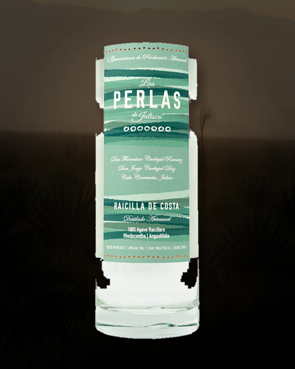 Las Perlas Raicilla Rhodacantha – Angustifolia bottle