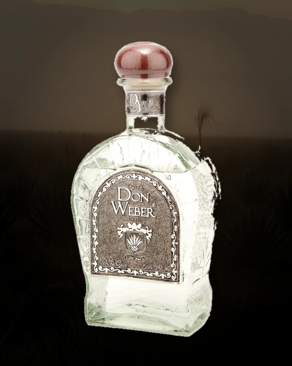 Don Weber Premium Blanco bottle