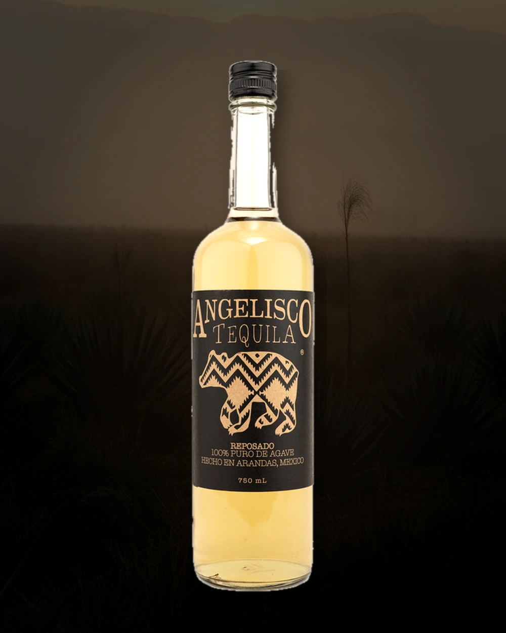 Angelisco Reposado bottle