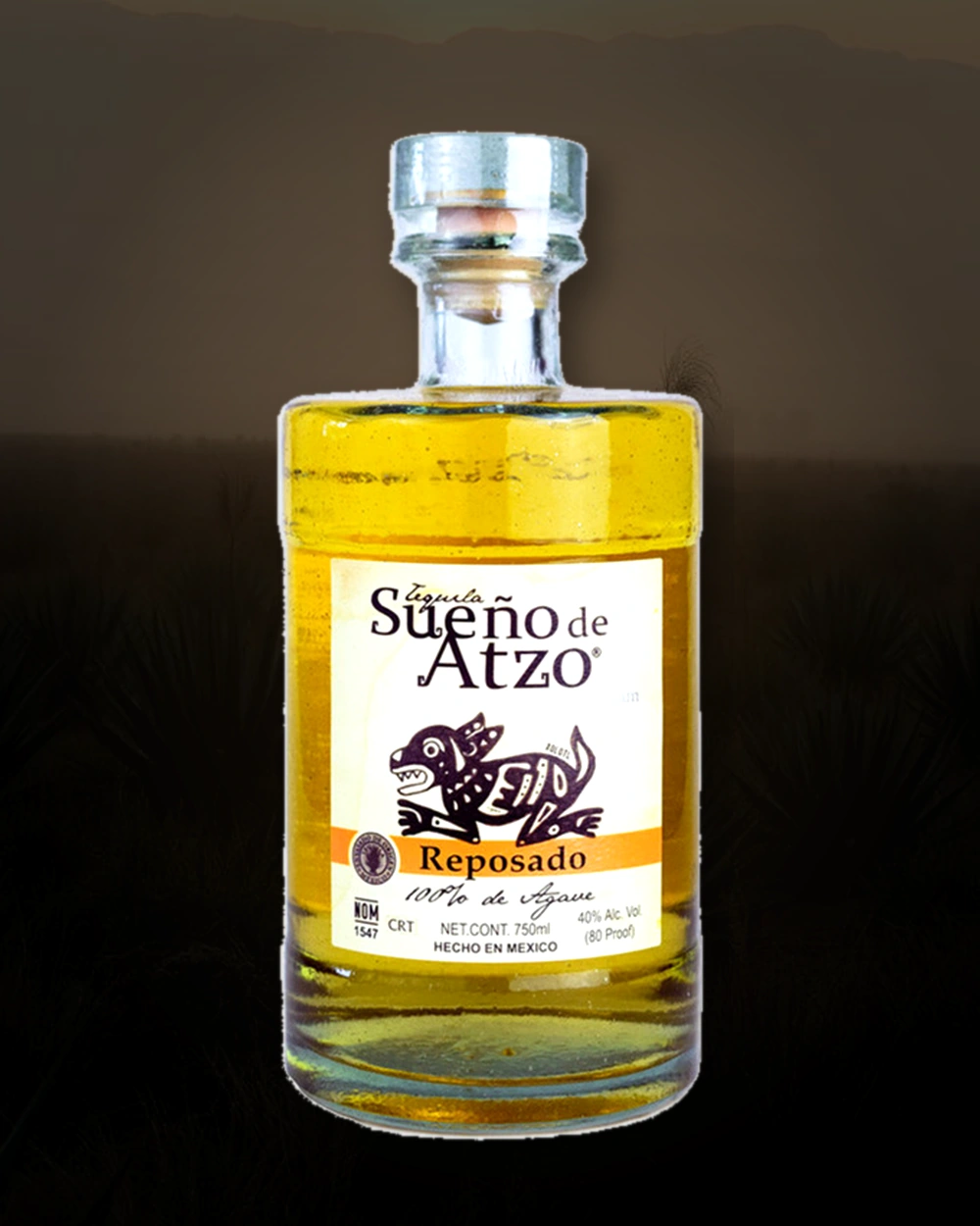 Sueño de Atzo Reposado bottle