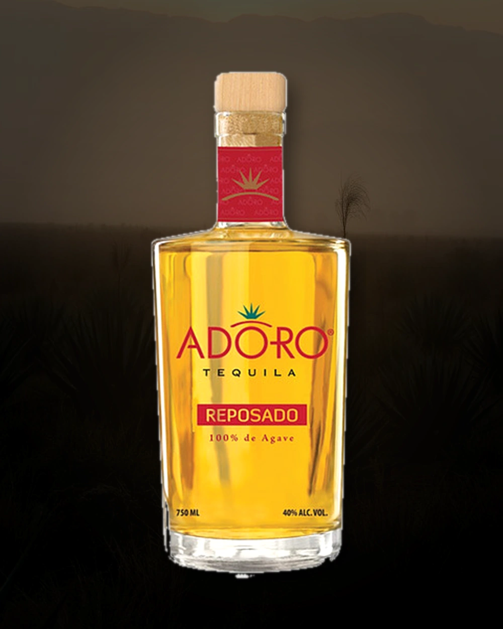 Adoro Tequila Reposado bottle
