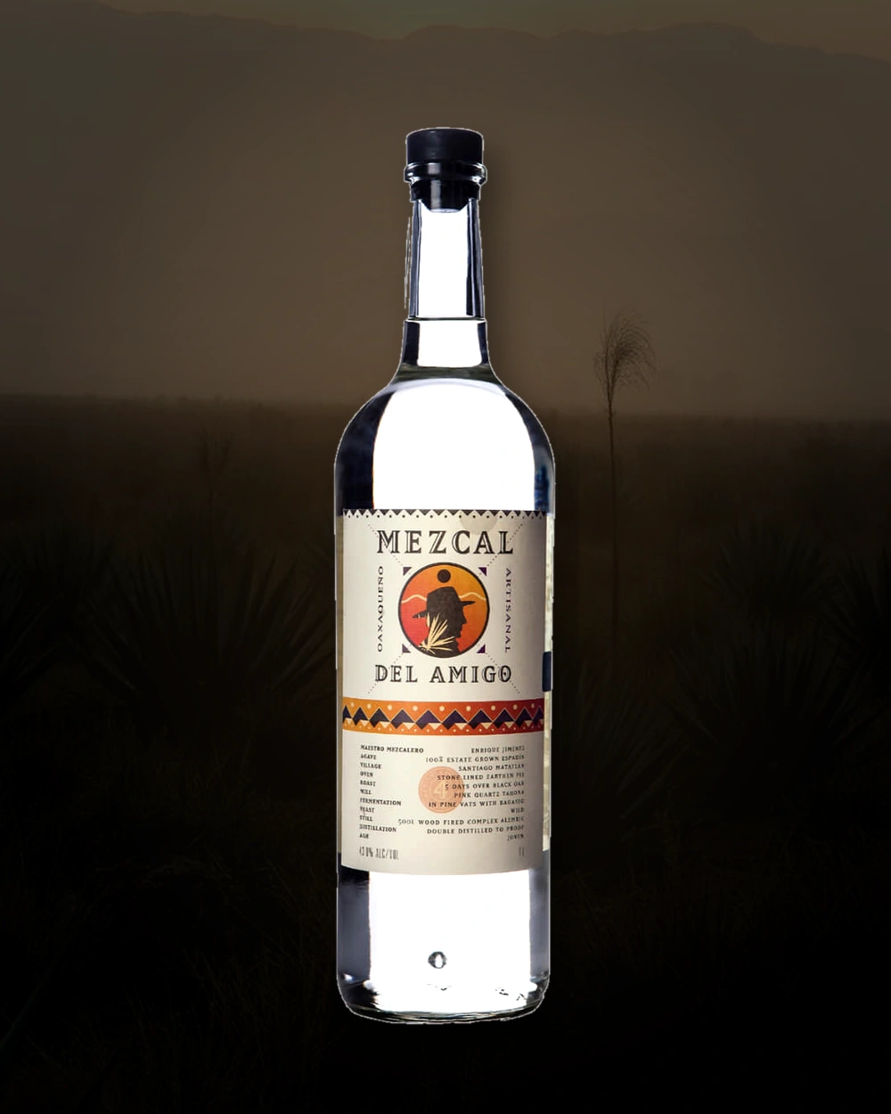 Del Amigo Mezcal bottle
