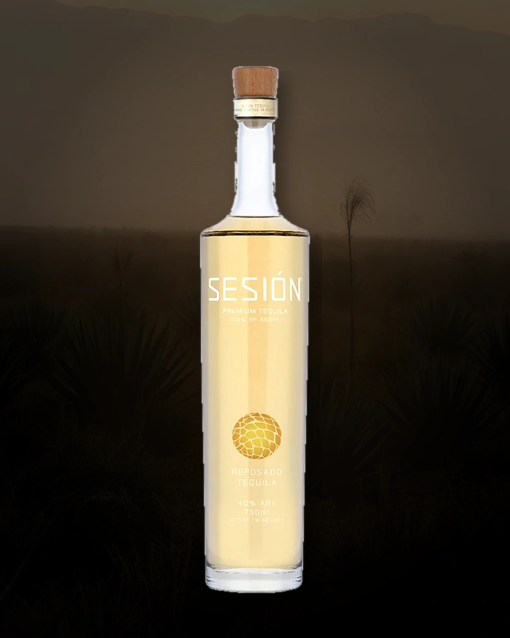 Sesión Tequila Reposado bottle