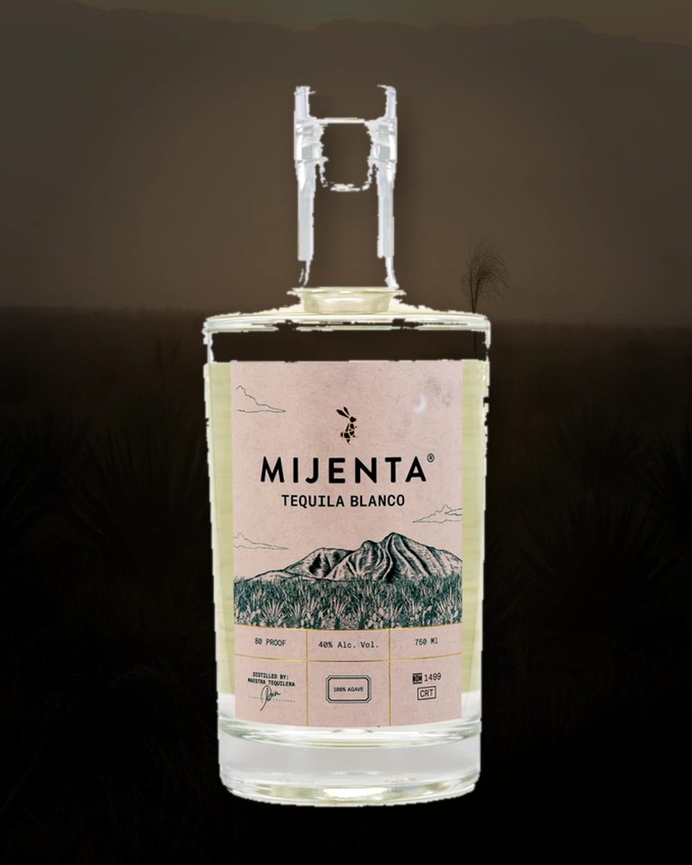 Mijenta Tequila Blanco bottle