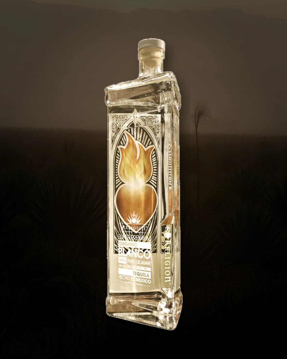 Religion Tequila Blanco bottle
