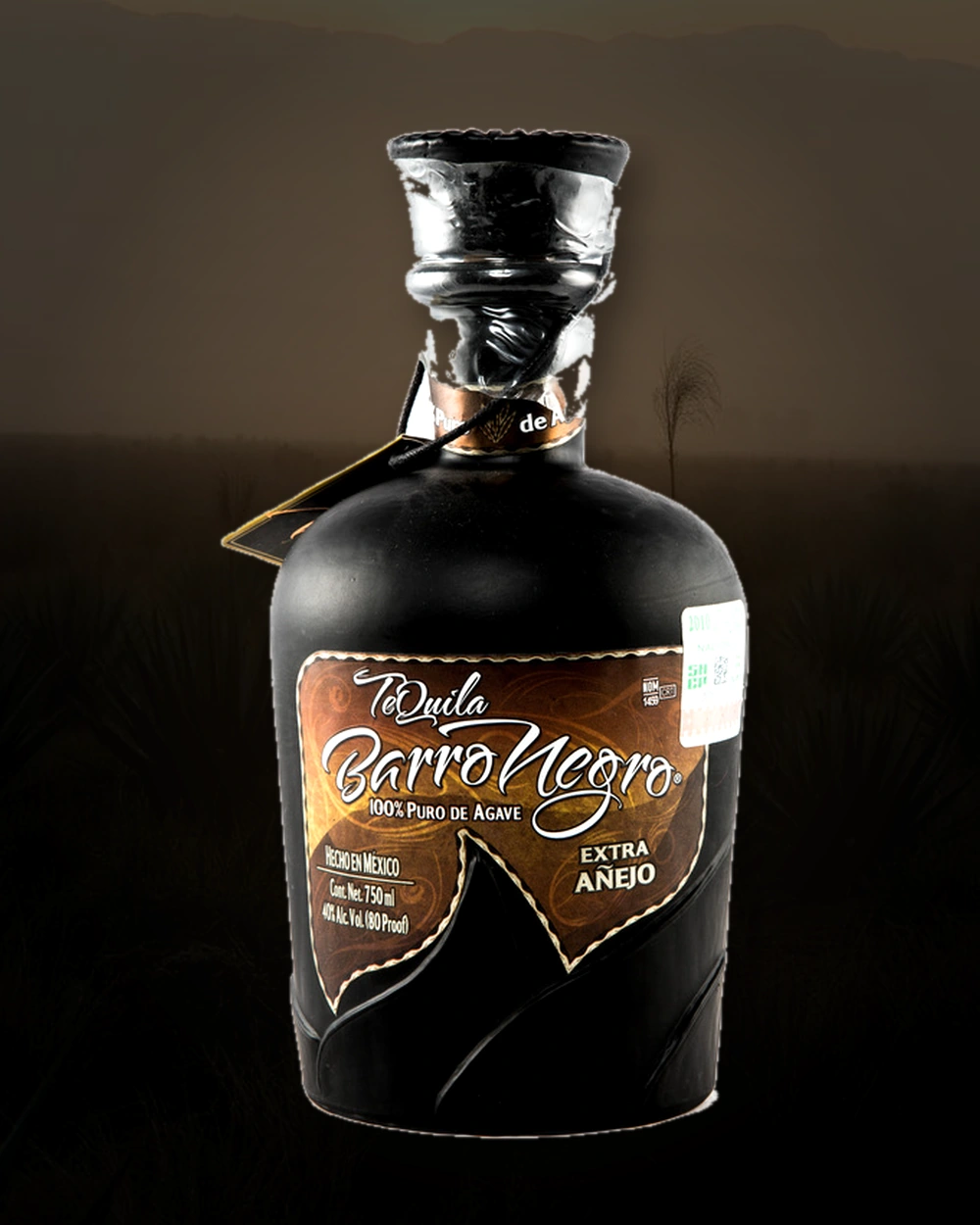Tequila Barro Negro Extra Añejo bottle