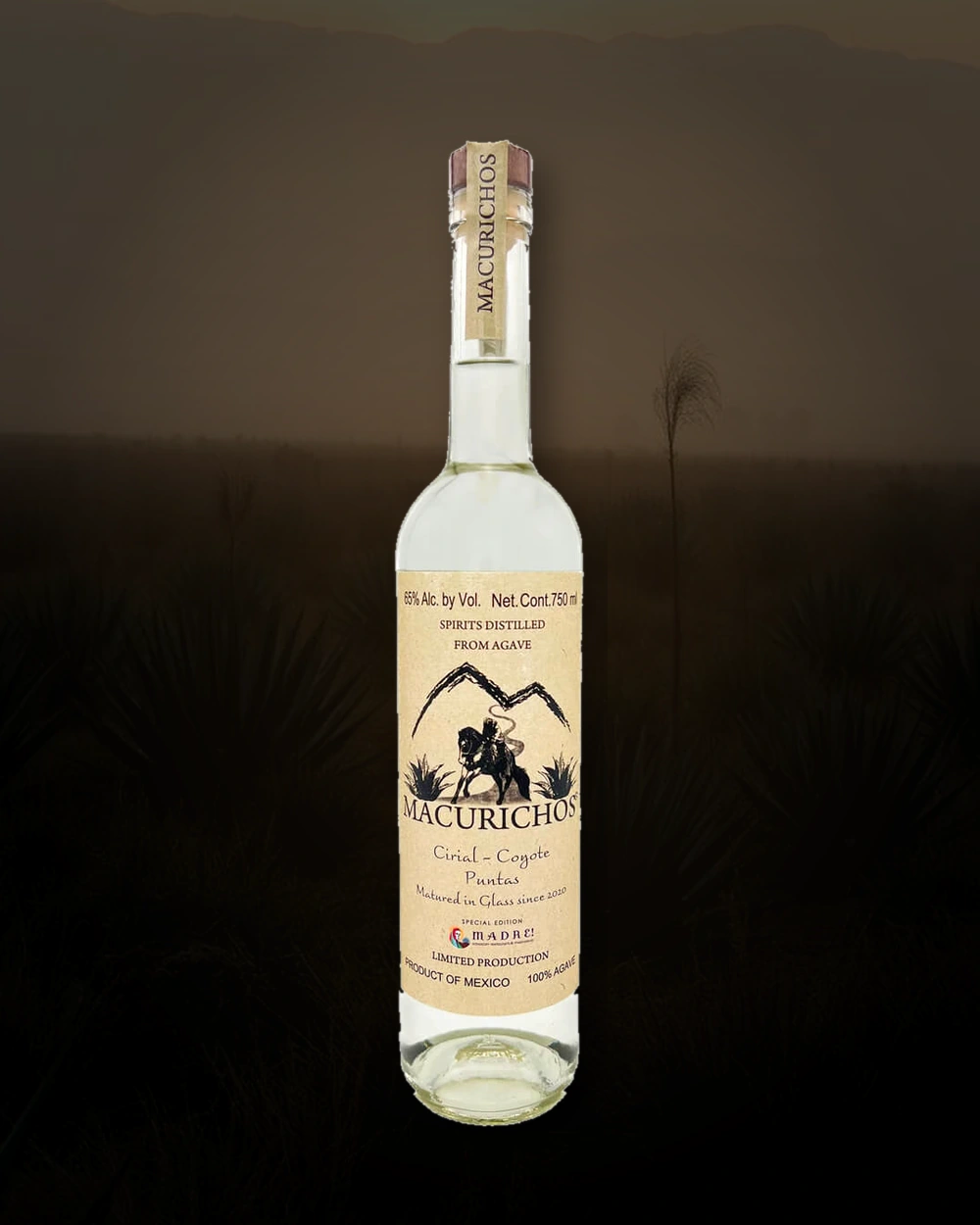 Macurichos Cirial / Coyote Puntas bottle