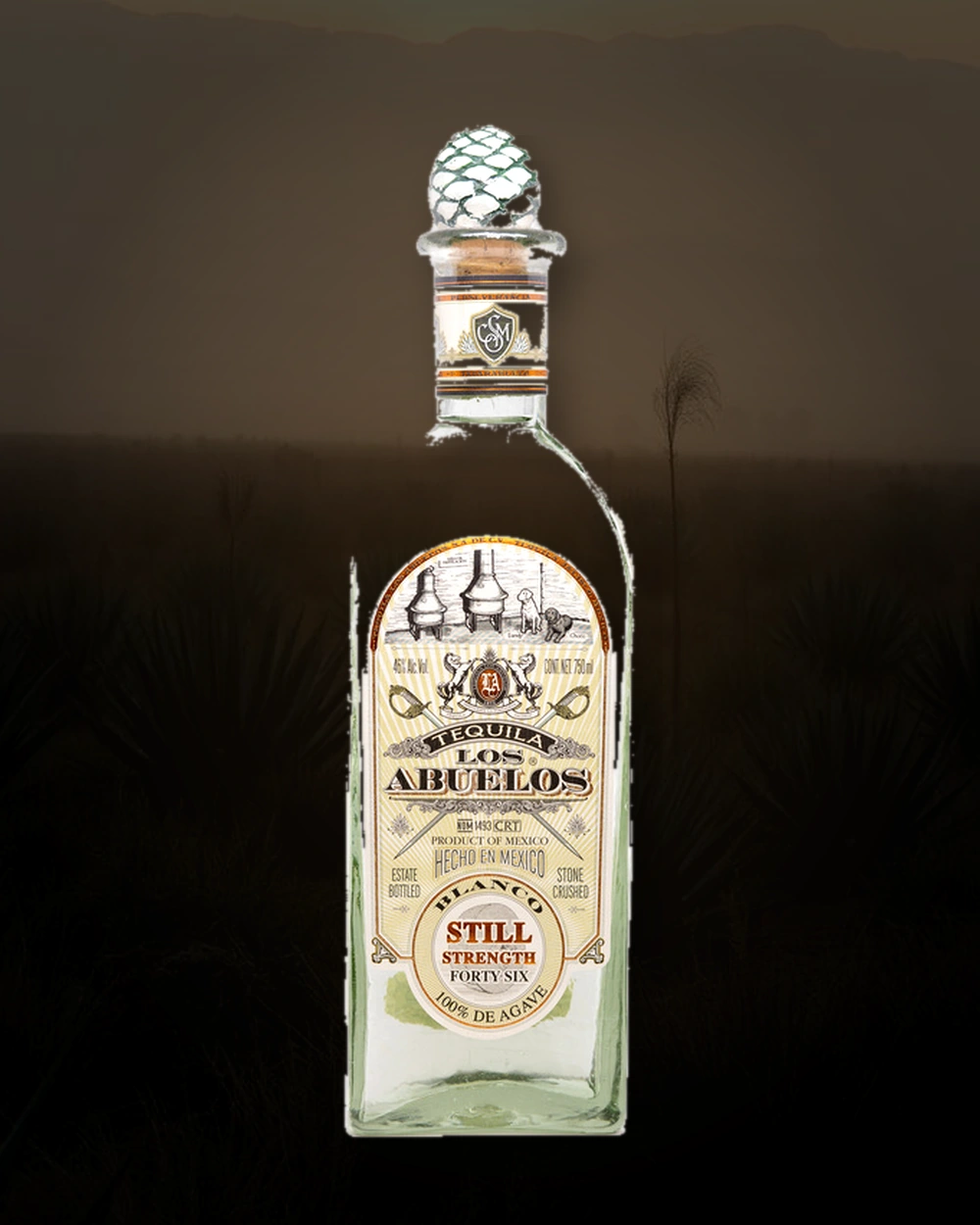 Los Abuelos Blanco (Still Strength) bottle