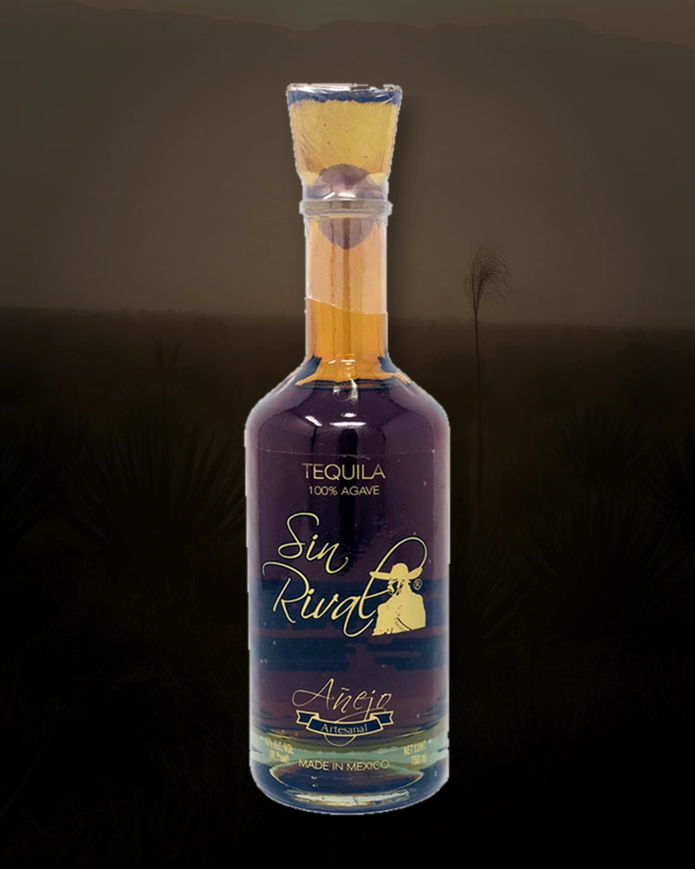 Sin Rival Añejo Tequila bottle
