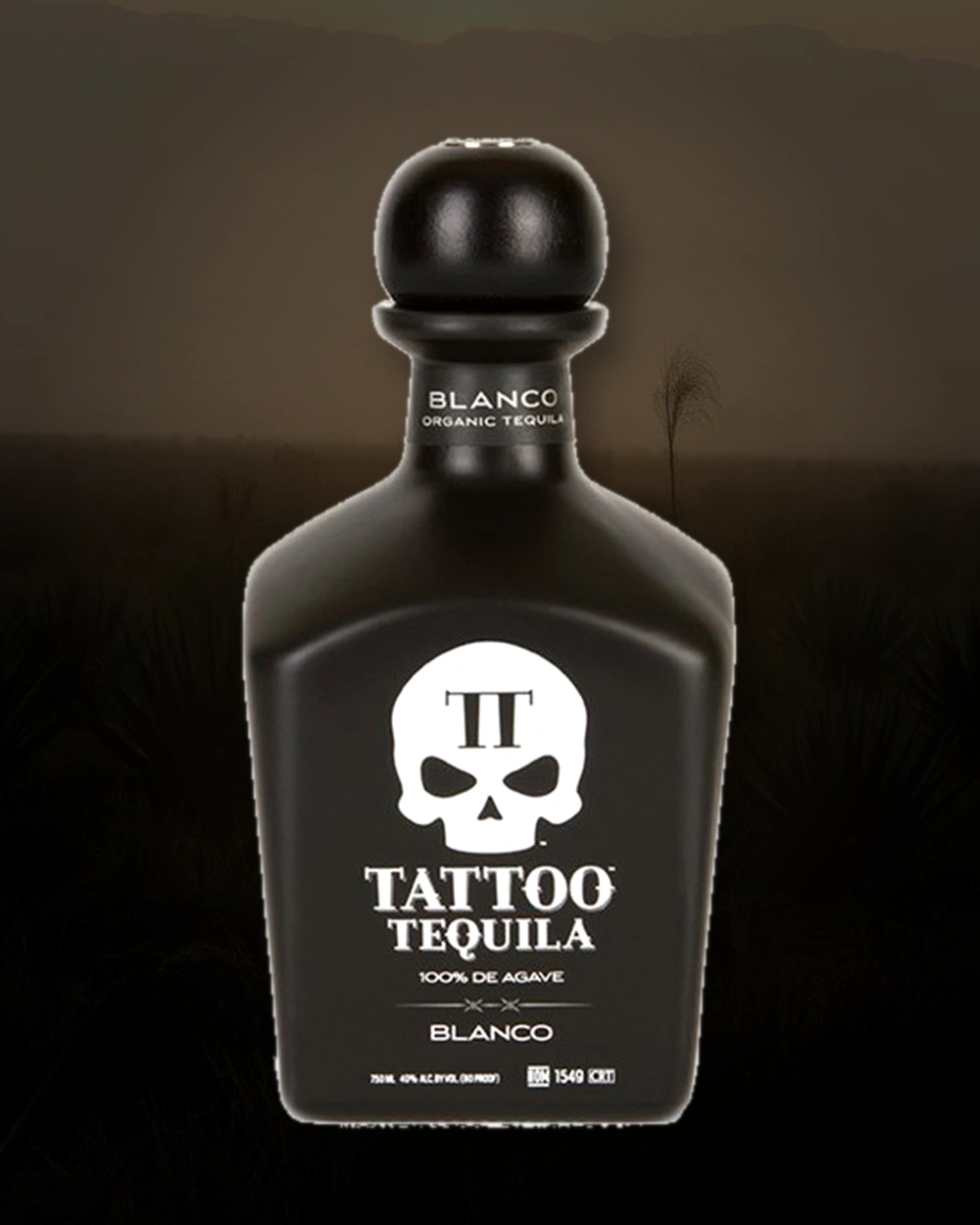 Tattoo Tequila Blanco bottle