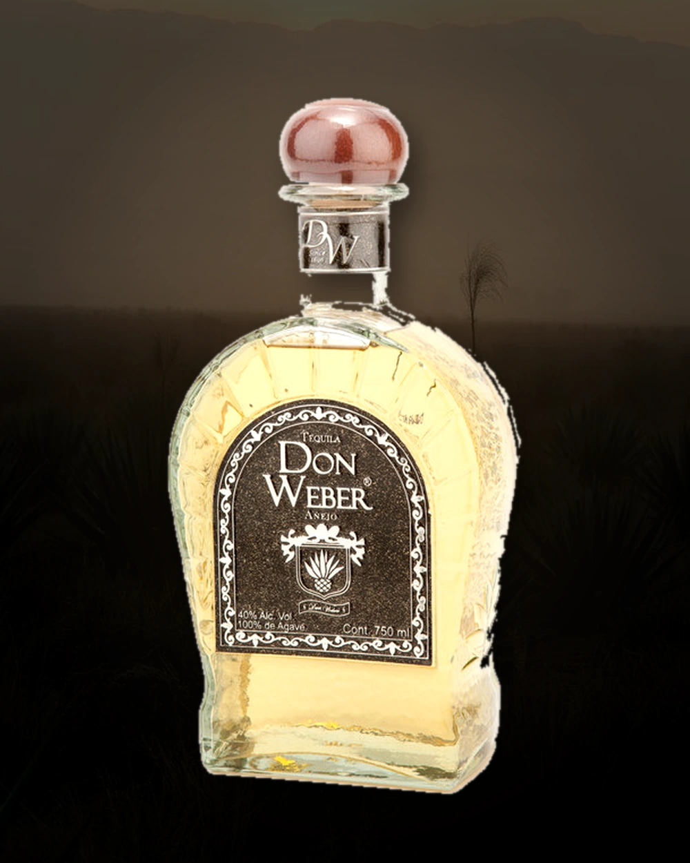 Don Weber Premium Añejo bottle