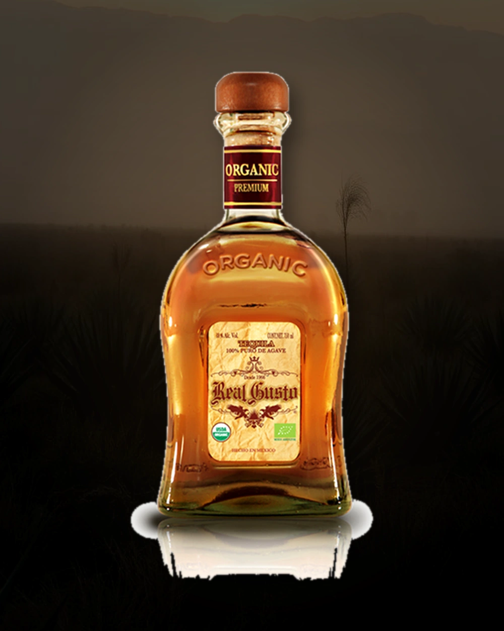 Real Gusto Añejo bottle