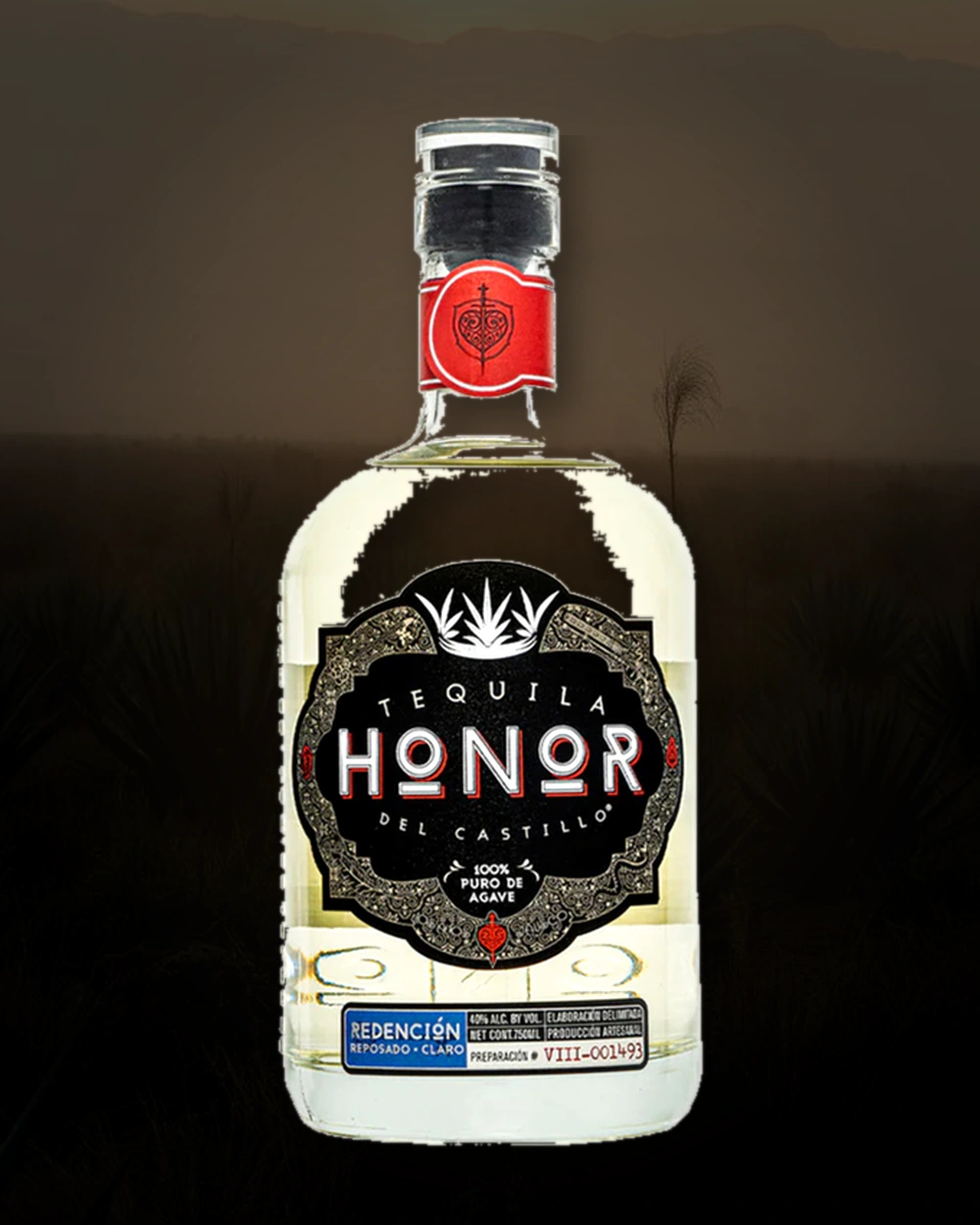 Honor Del Castillo Redención Reposado bottle