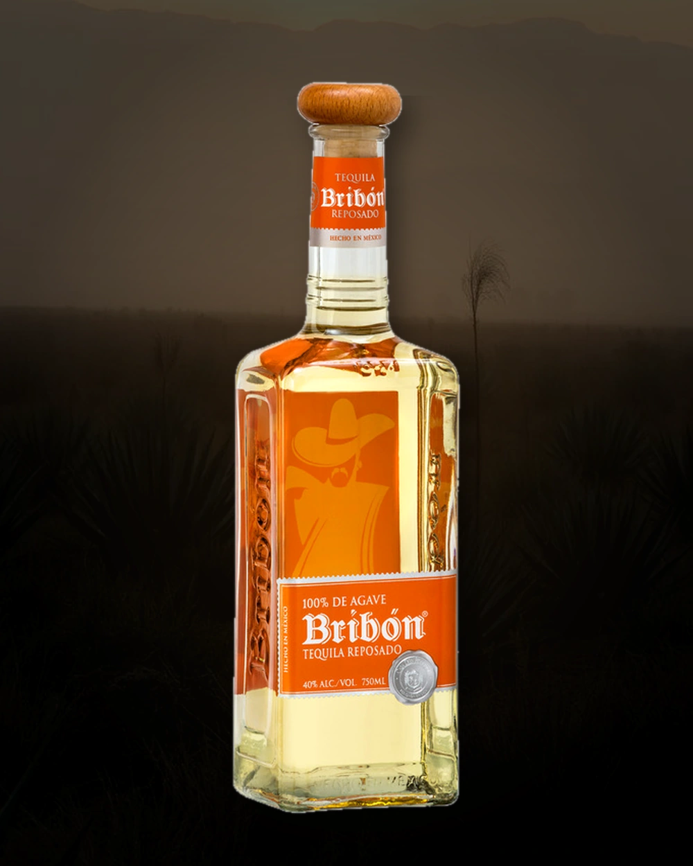 Bribón Tequila Reposado bottle