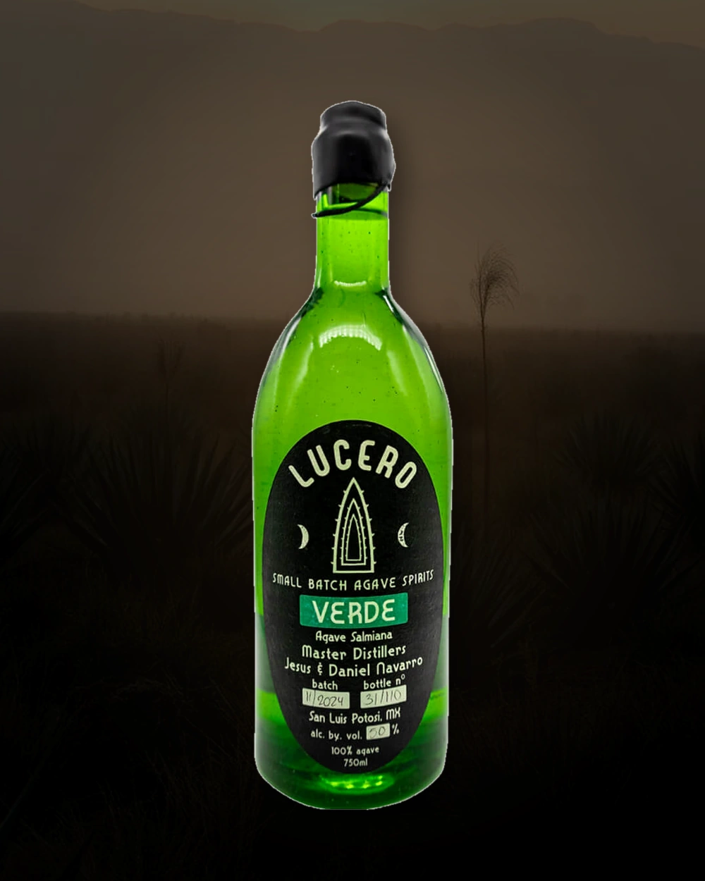 Lucero Verde bottle