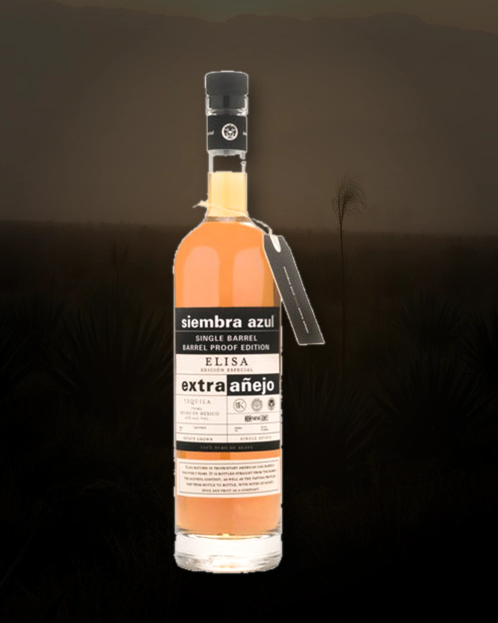 Siembra Azul Elisa Extra Añejo bottle