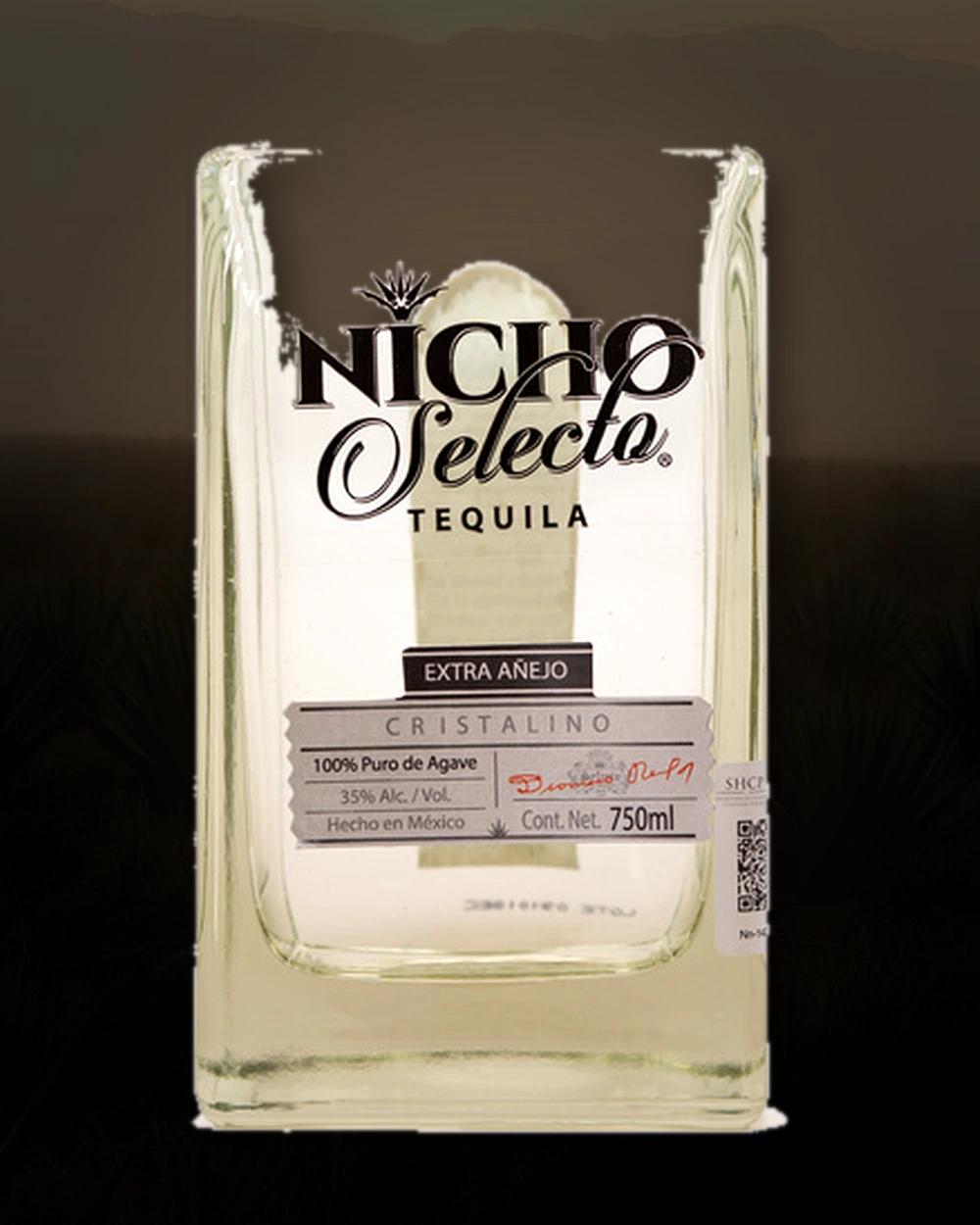Nicho Selecto Extra Añejo Cristalino bottle
