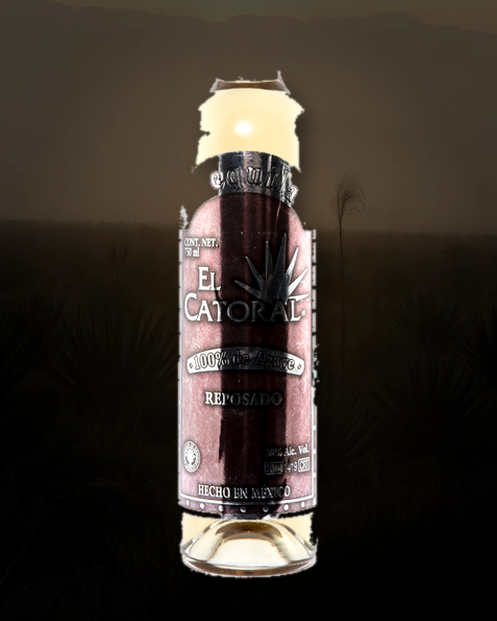 El Catoral Tequila Reposado bottle