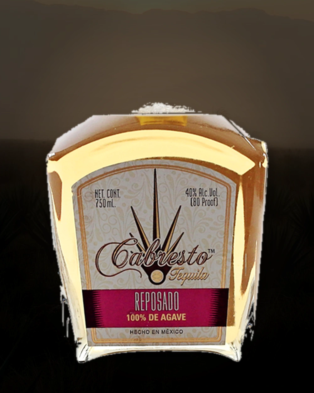 Cabresto Reposado bottle