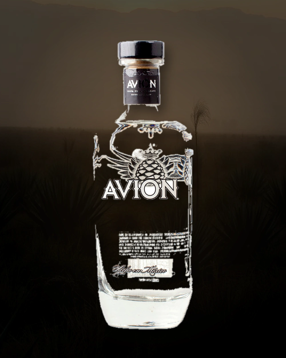 Avión Silver bottle