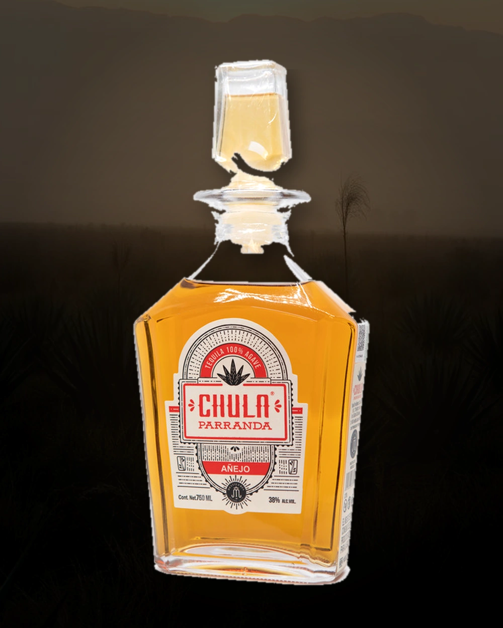 Chula Parranda Añejo bottle
