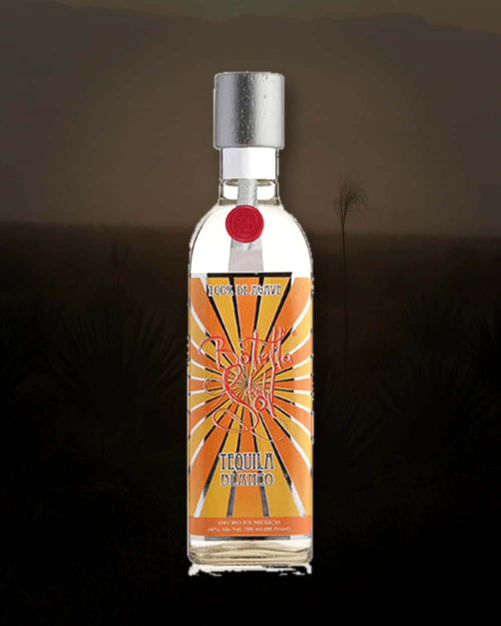 Botella Del Sol Tequila Blanco bottle