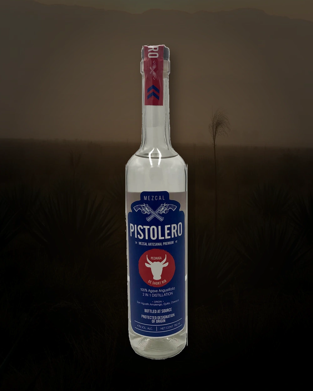 Pistolero Pechuga de Short Rib bottle