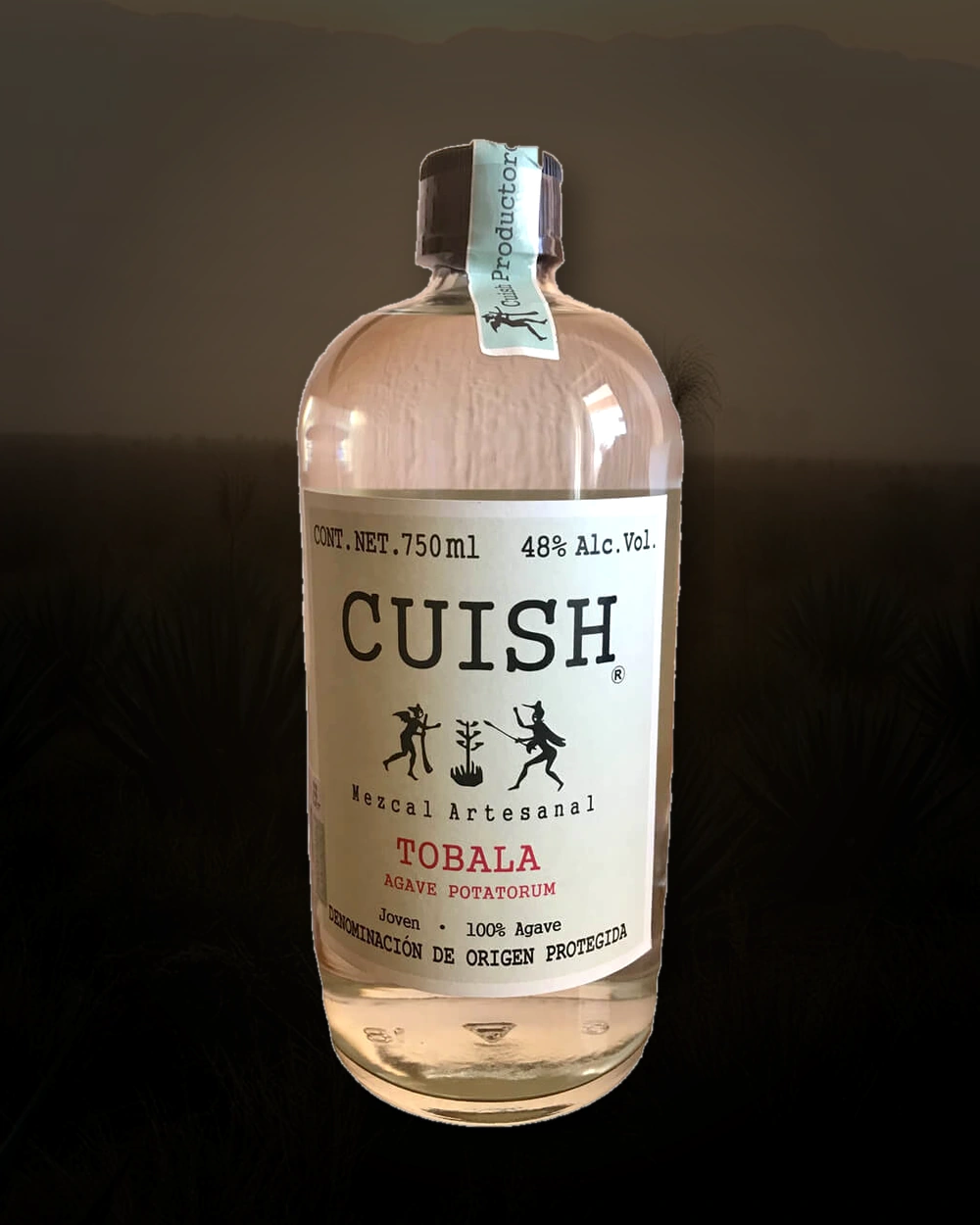 Cuish Tobala – Berta Vasquez bottle