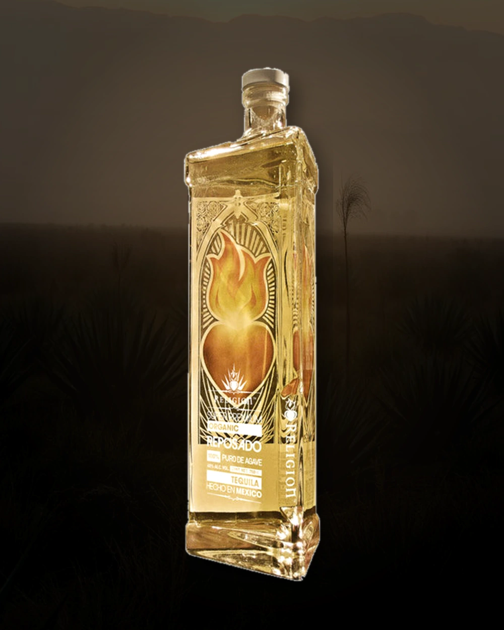 Religion Tequila Reposado bottle