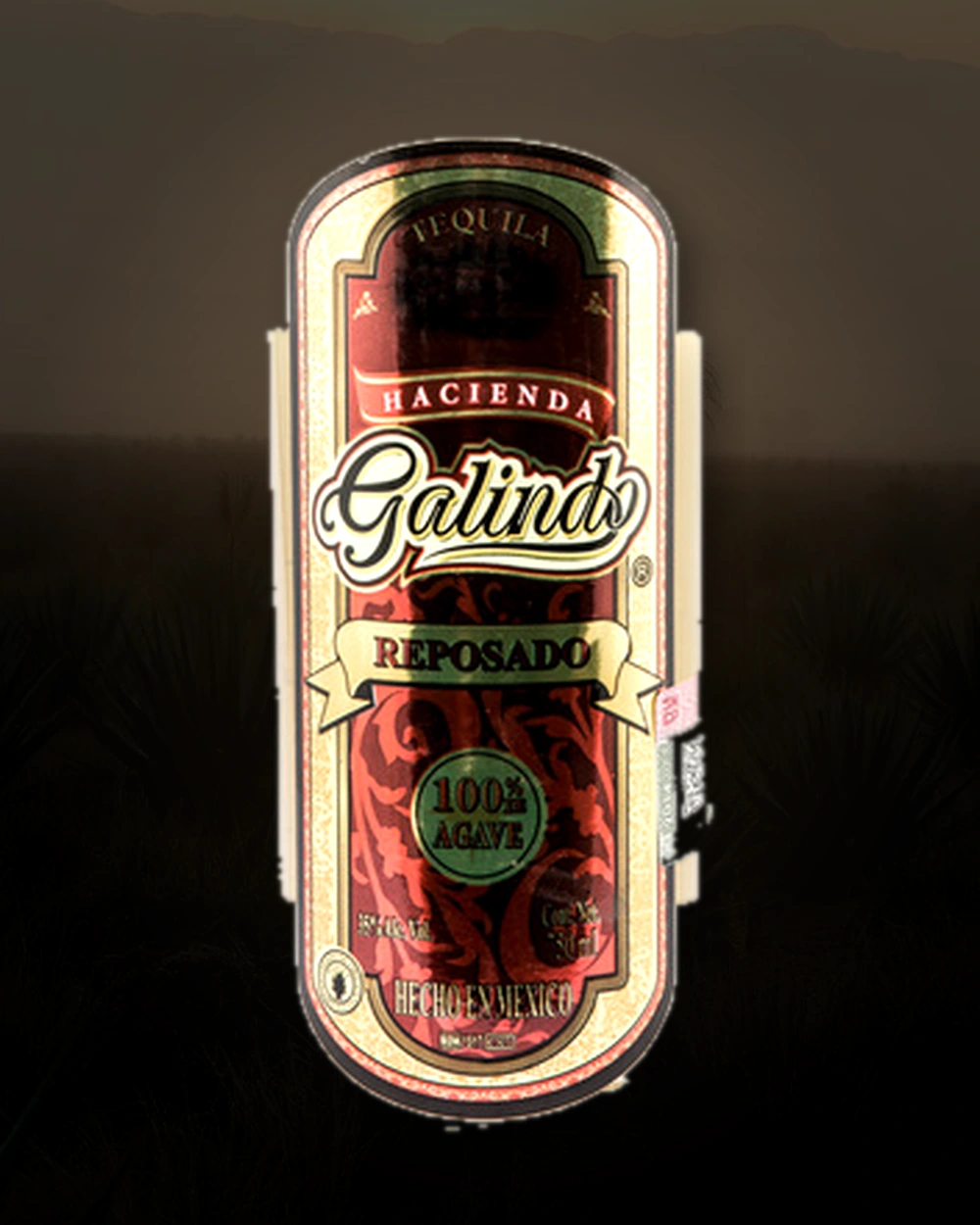 Hacienda Galindo Reposado bottle