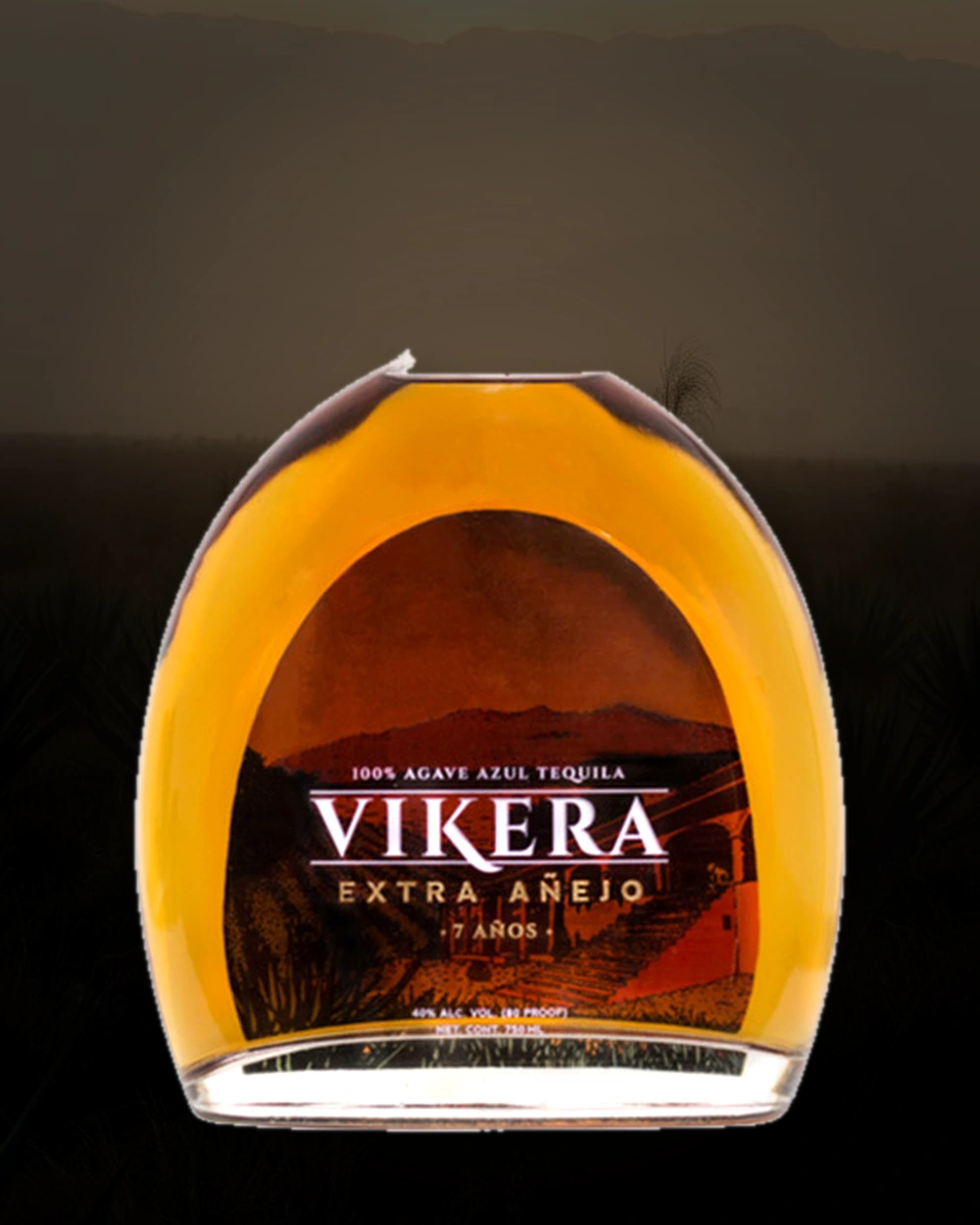 Vikera Tequila Extra Añejo bottle