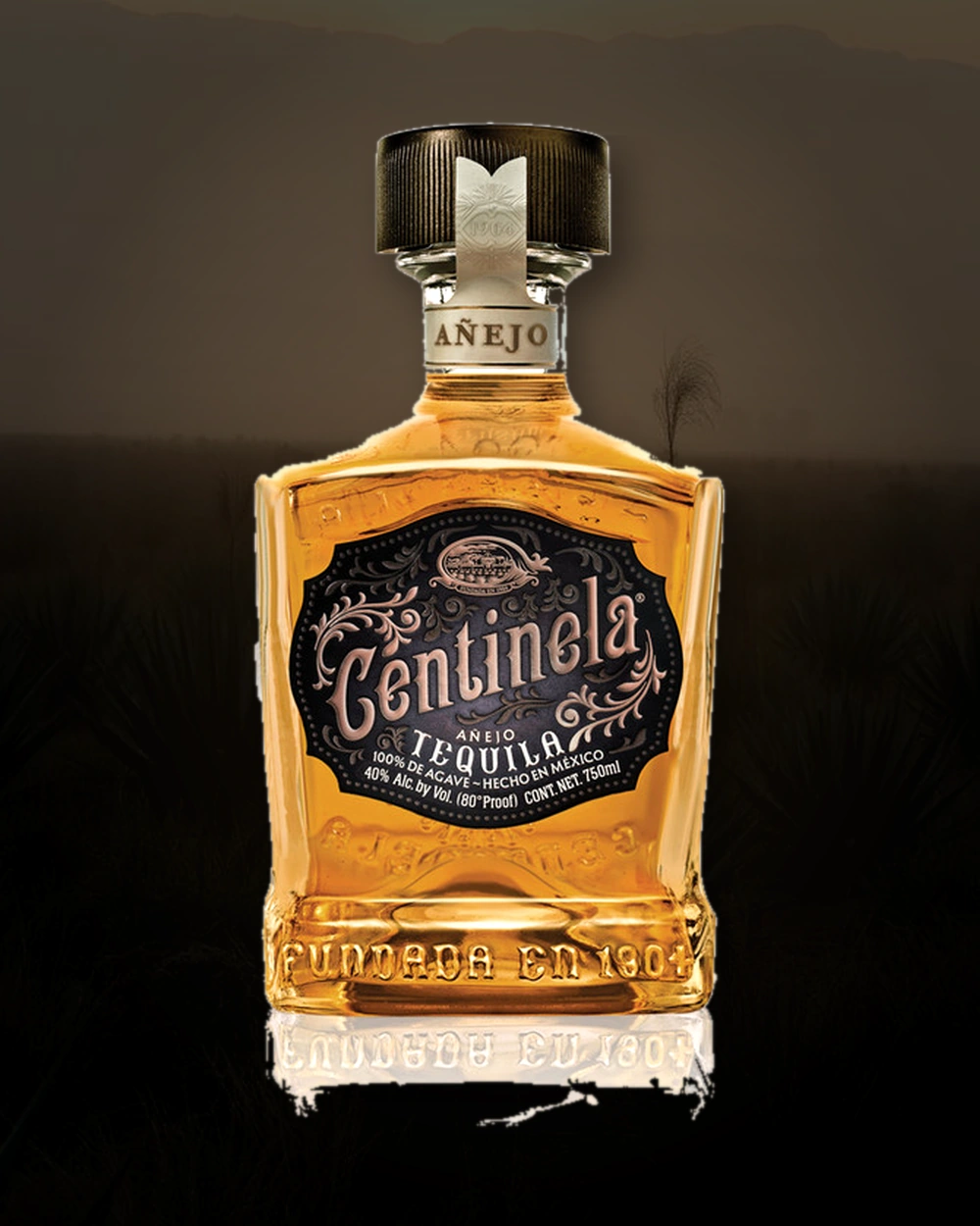 Centinela Añejo (Square Bottle) bottle