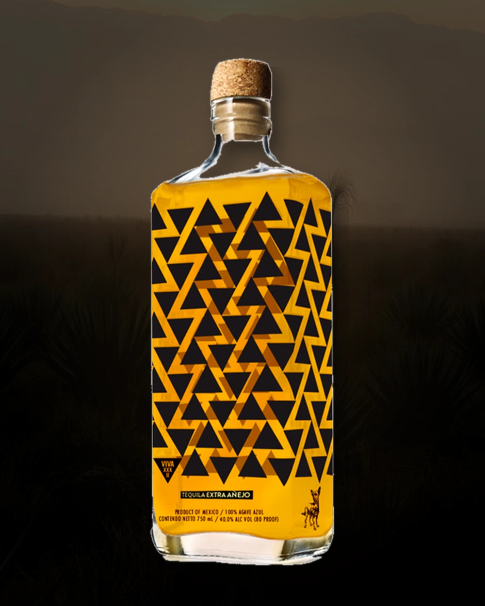 Viva XXXII Tequila Extra Añejo bottle