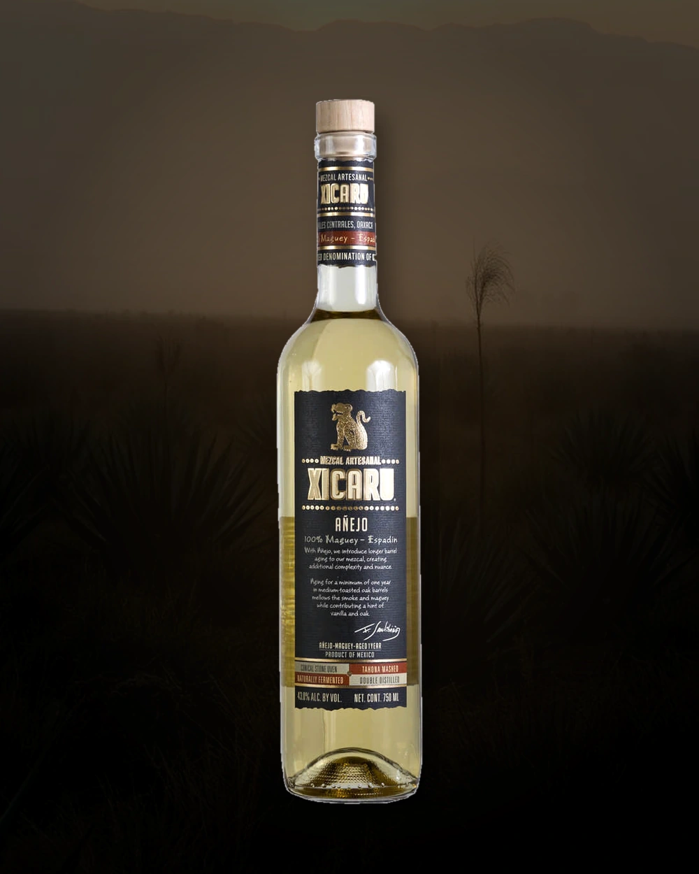 Xicaru Anejo bottle