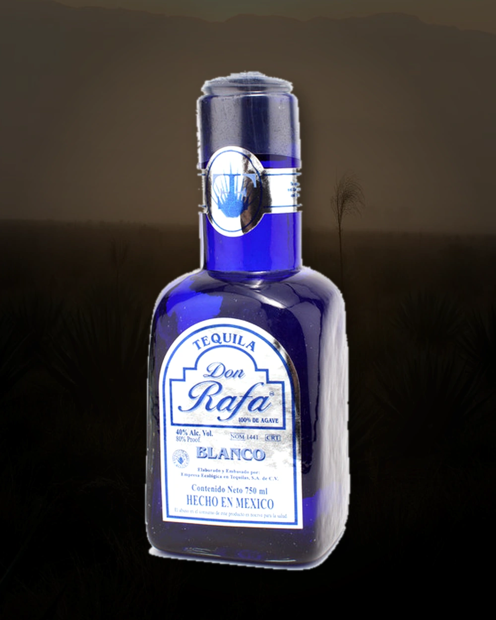 Tequila Don Rafa Blanco bottle