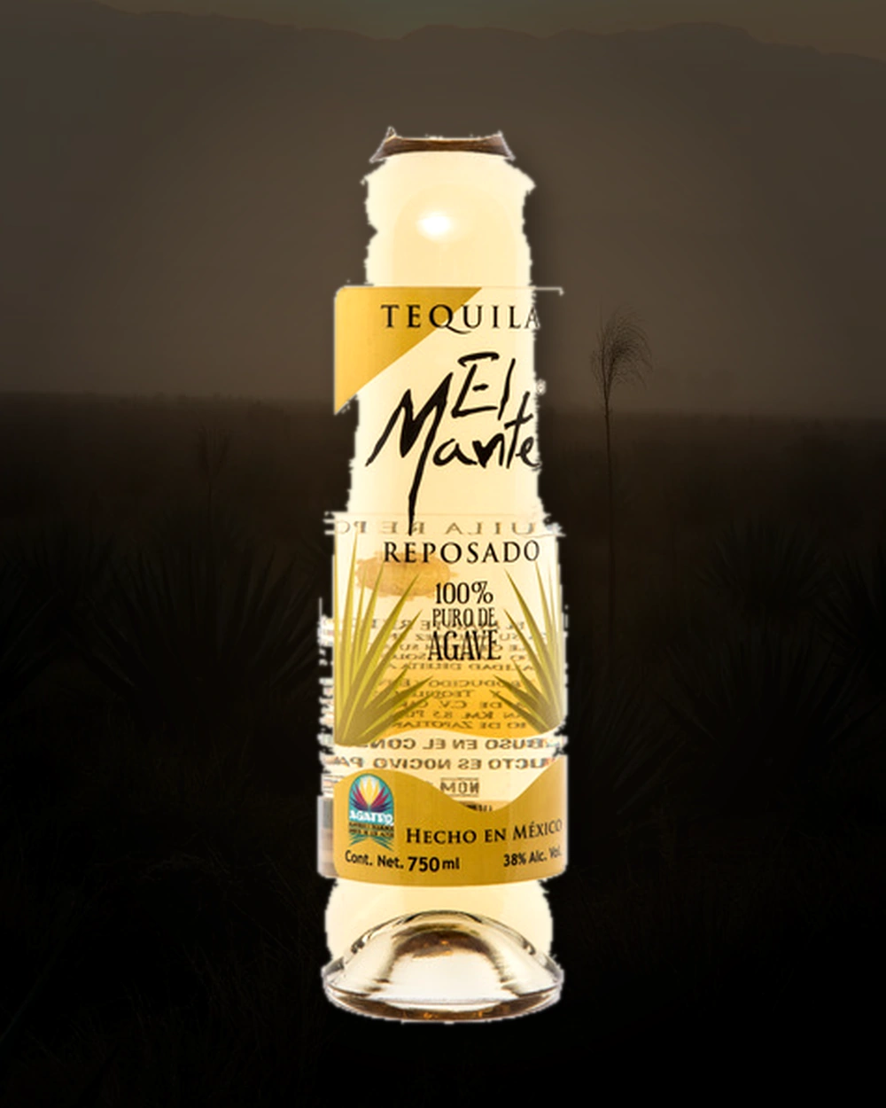 El Mante Reposado bottle