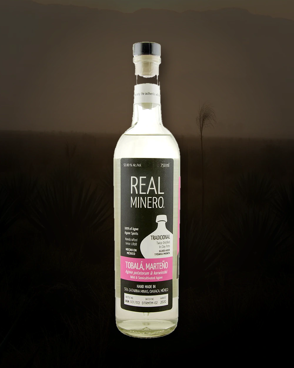 Real Minero Tobala, Marteño bottle