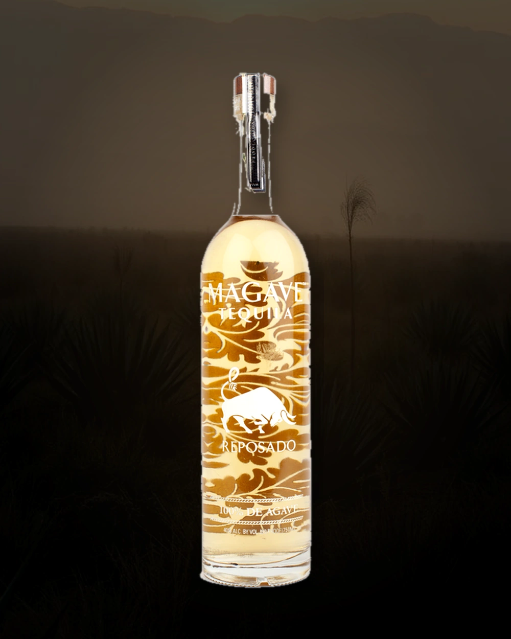 Magave Reposado bottle