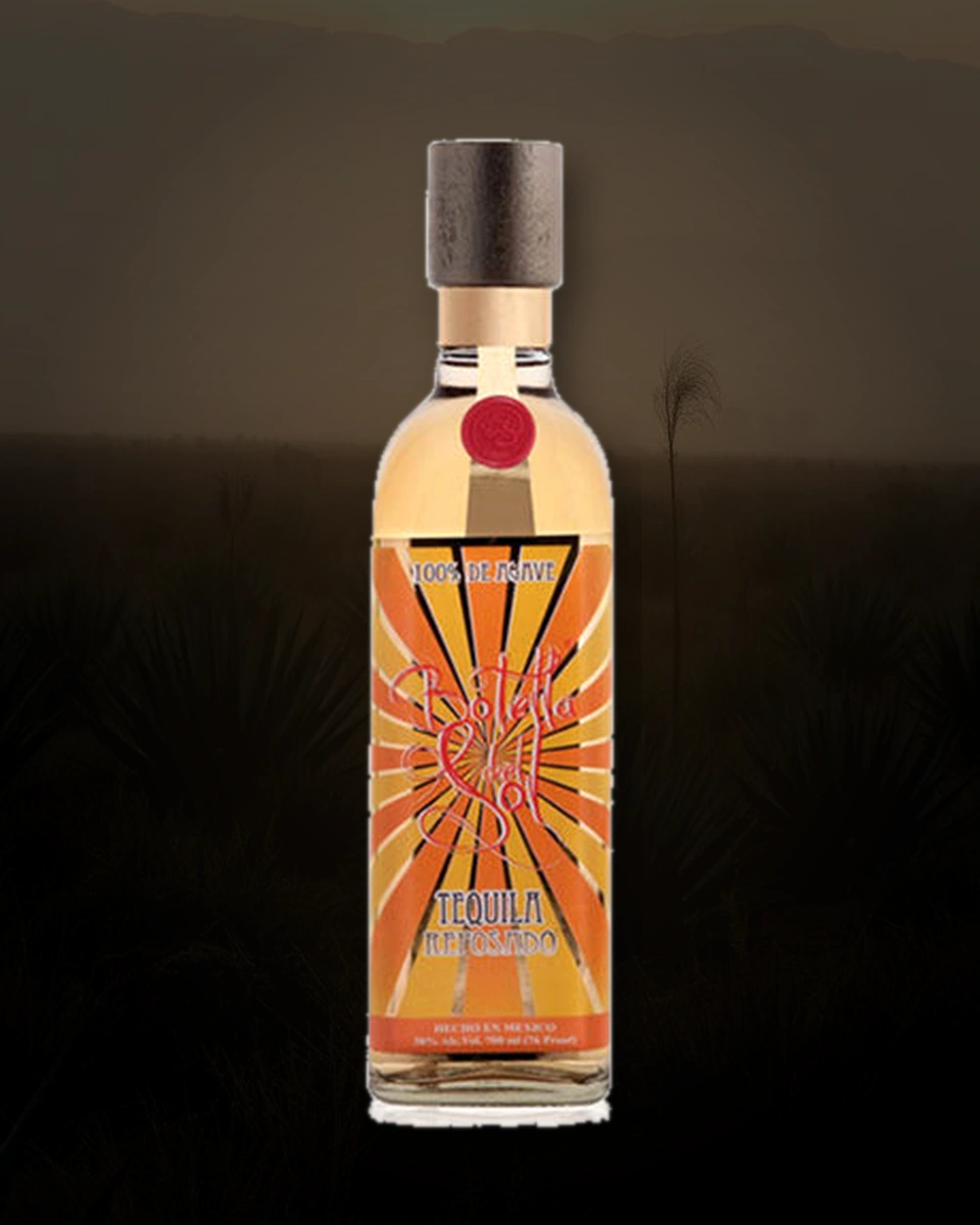 Botella Del Sol Tequila Reposado bottle