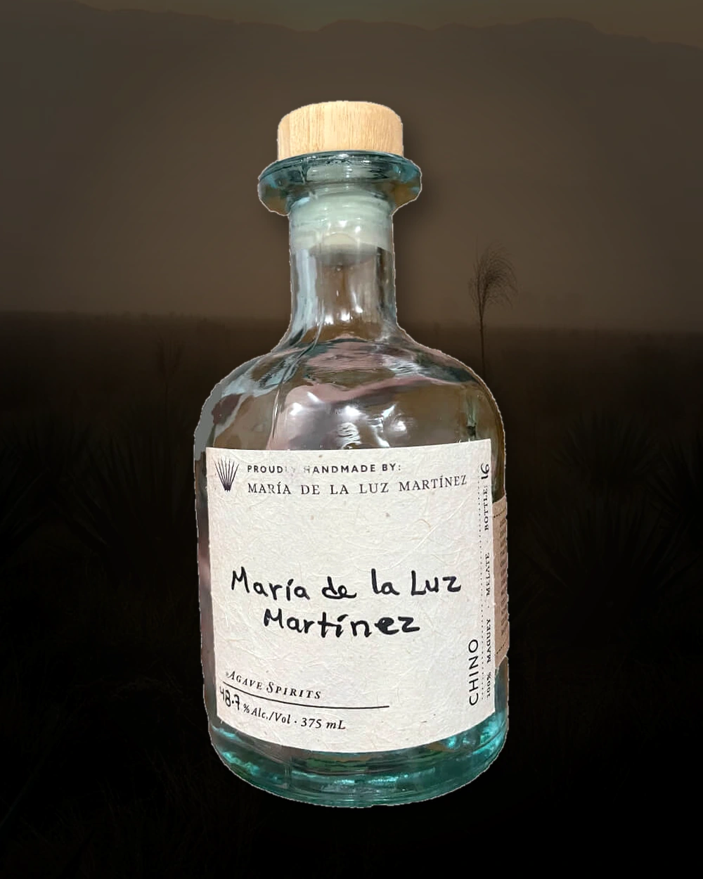 Maguey Melate Chino – Maria de la Luz bottle