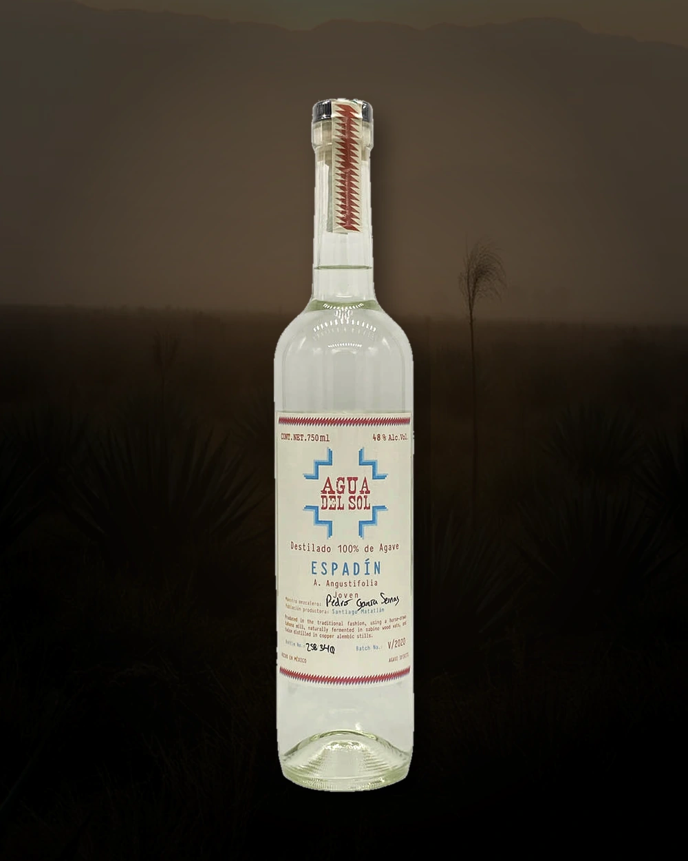 Agua del Sol Espadin – Pedro Garcia Sernas bottle