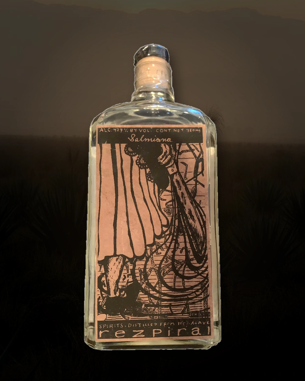Rezpiral Salmiana – Berta Vasquez bottle