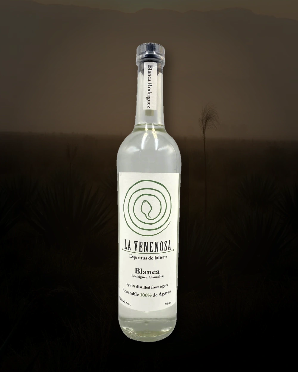 La Venenosa Blanca bottle