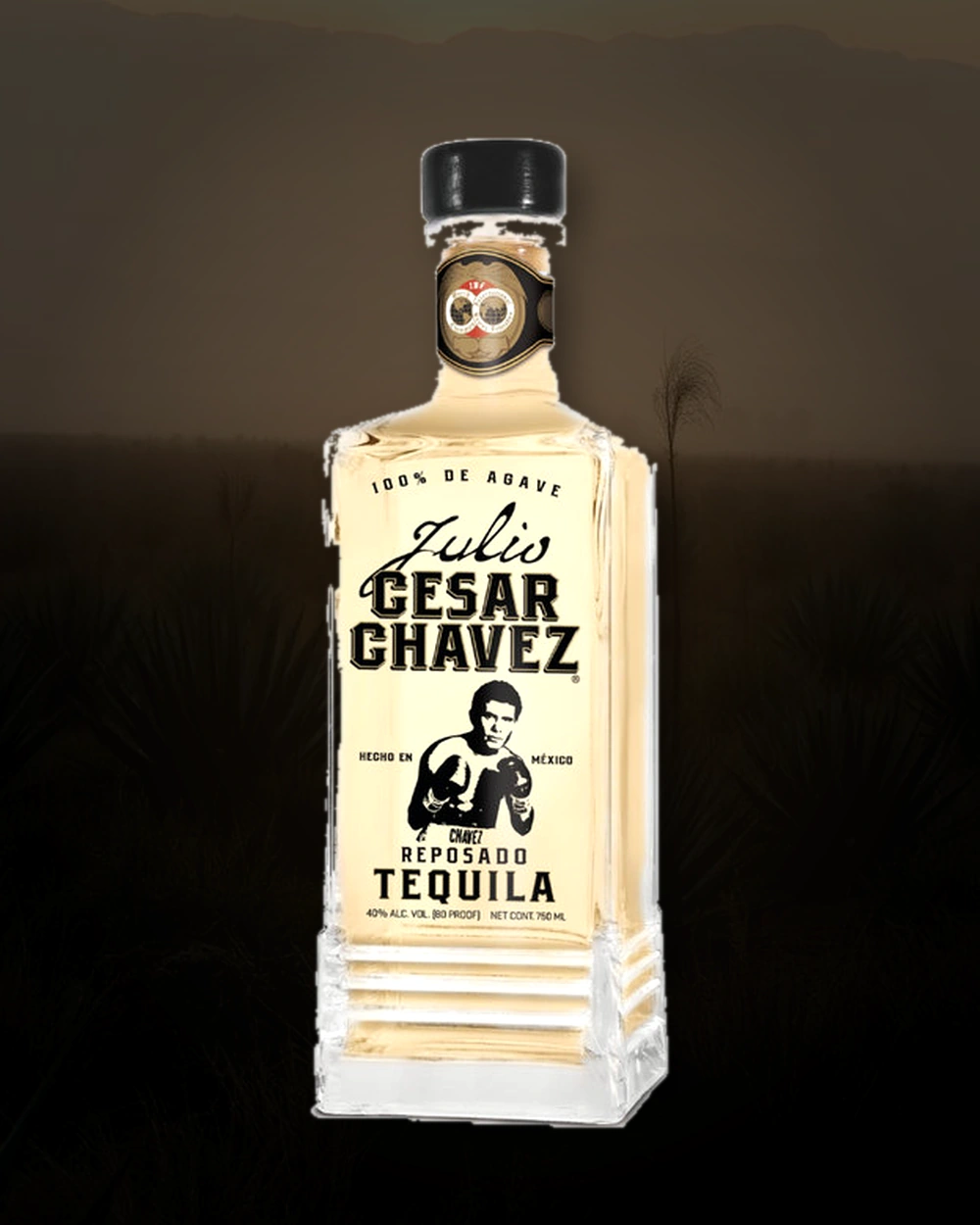 Julio Cesar Chavez Reposado bottle