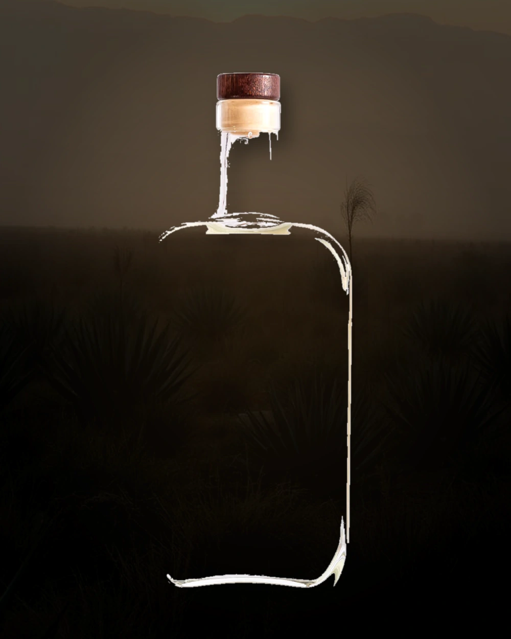 Cinco Sentidos Papalome (Mixteca ed. 2) bottle