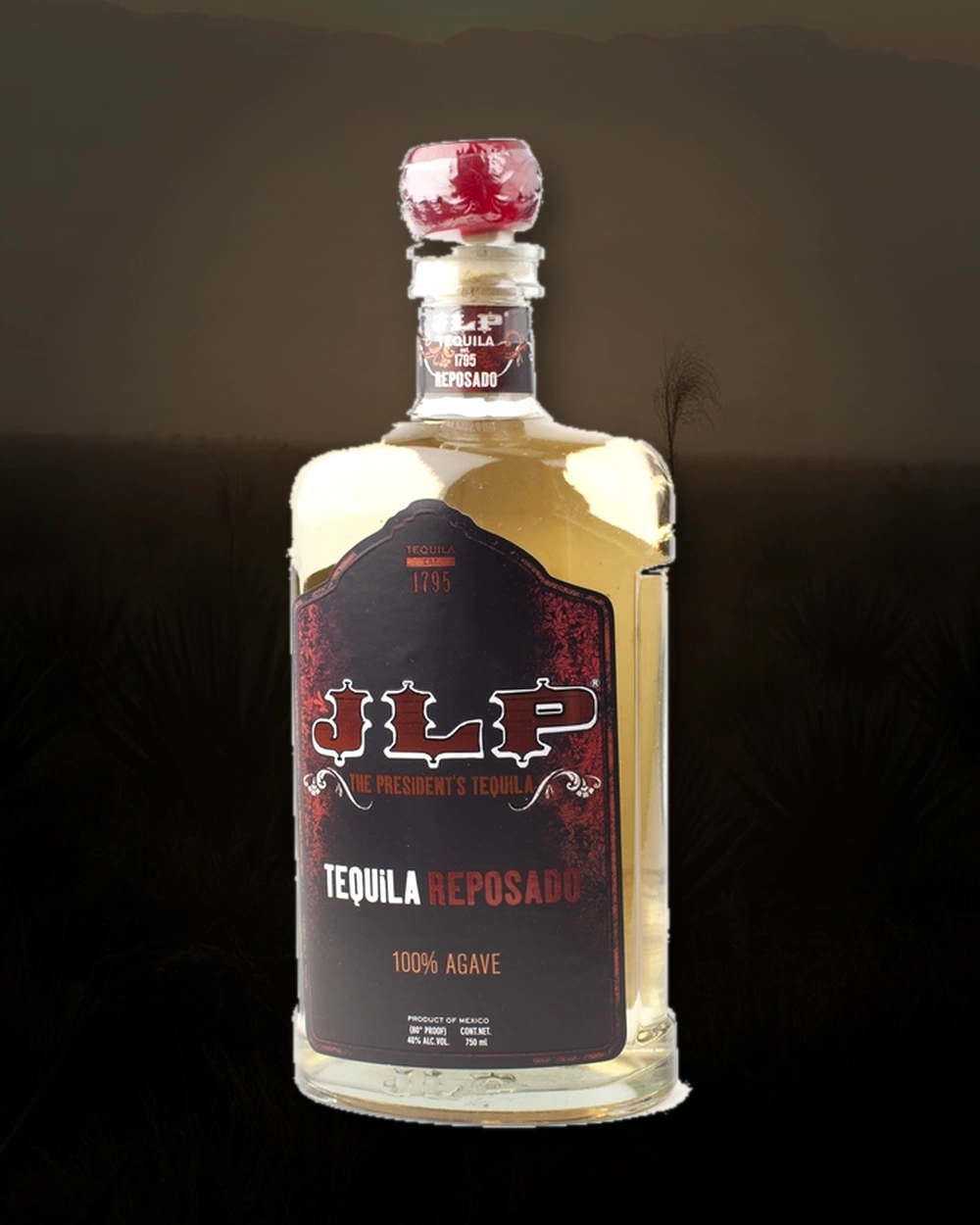 JLP Tequila Reposado bottle