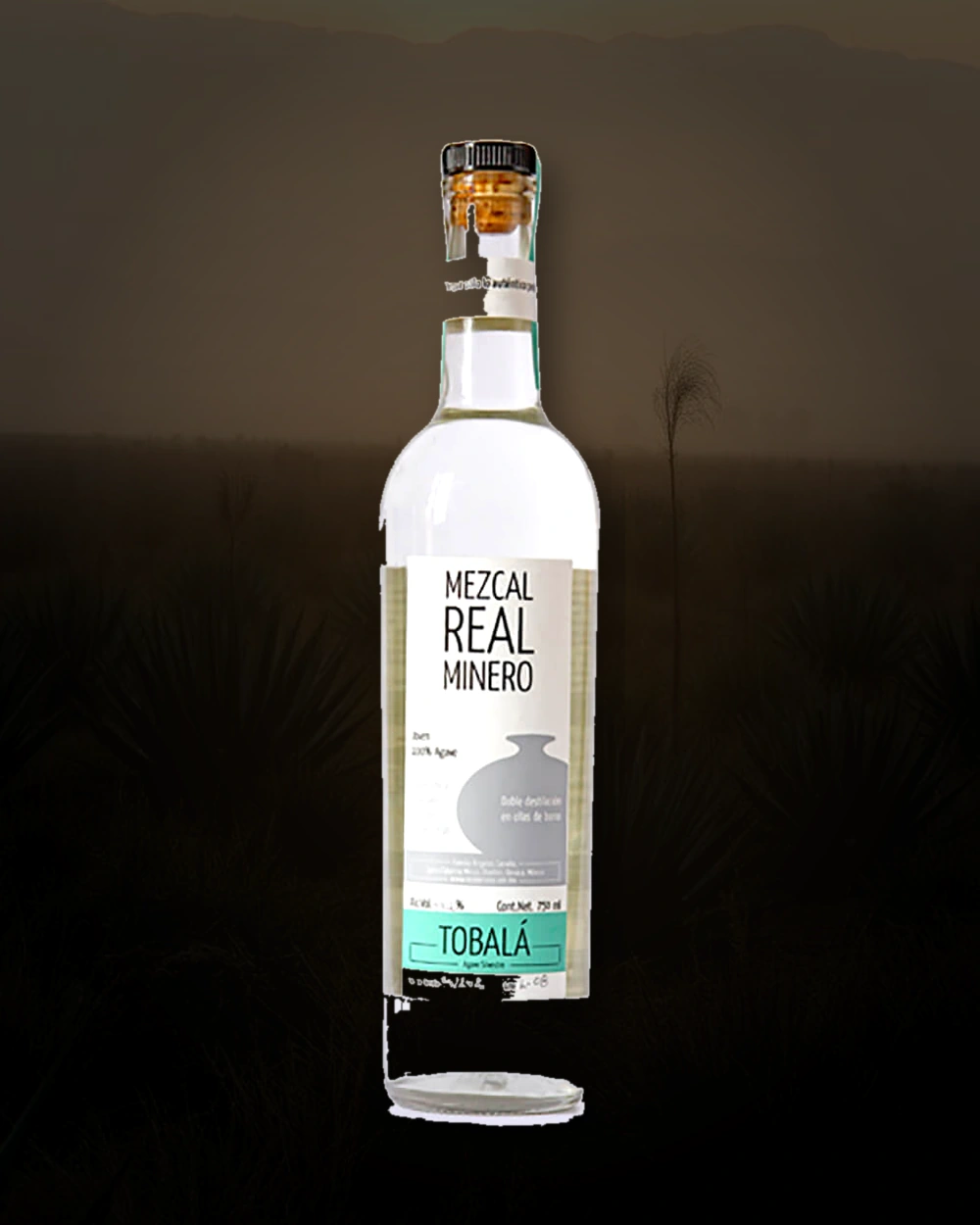 Real Minero Tobala bottle